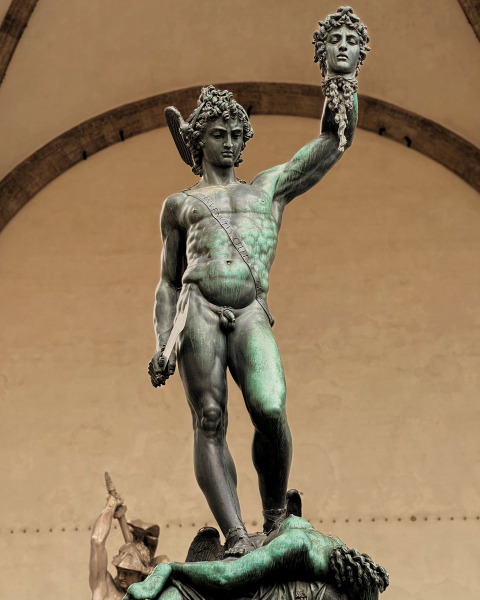 Perseus with the Head of Medusa.