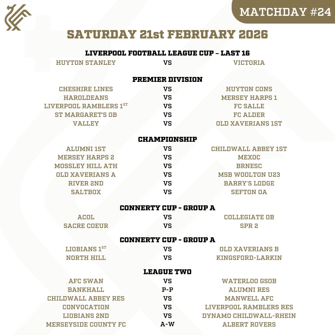 Liverpool Football League tweet media