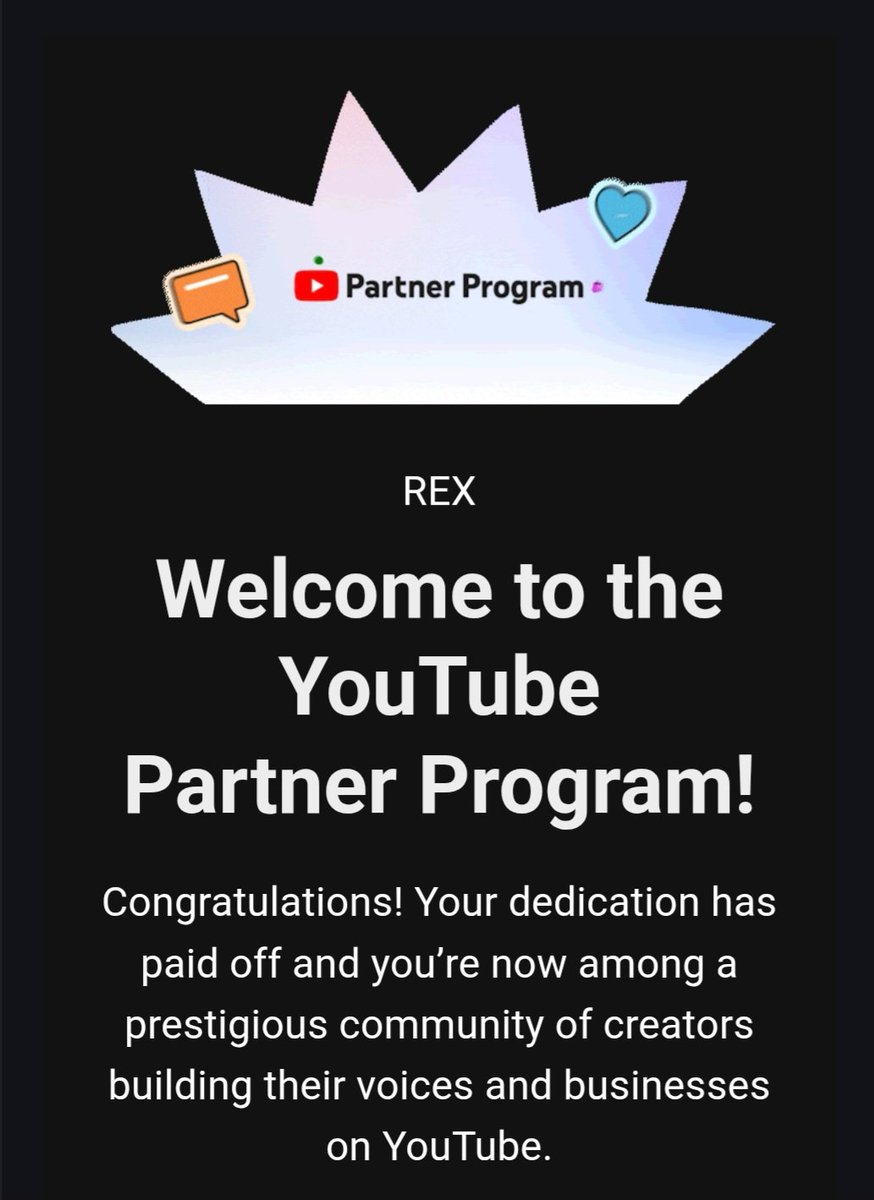 REX74388's tweet photo. @YouTubeIndia @TeamYouTube THANK
YOU SOO MUCH ✨️✨️🙌 https://t.co/cnrgHEIa8i