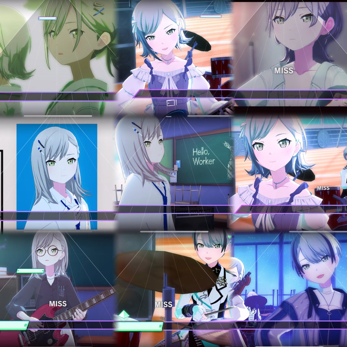 素敵な併せにお誘い頂きました😿💚
パスフェイス神イベント🫵🏻💫
大切な思い出です📷💭志歩大好き; ;