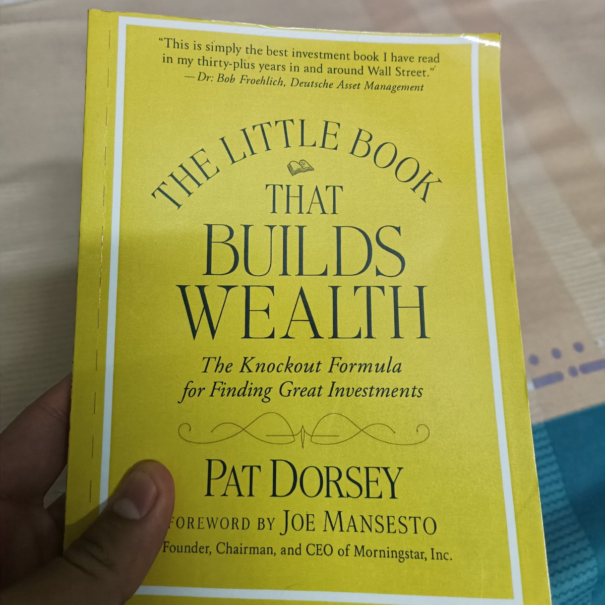 New book. Same goal : growth.