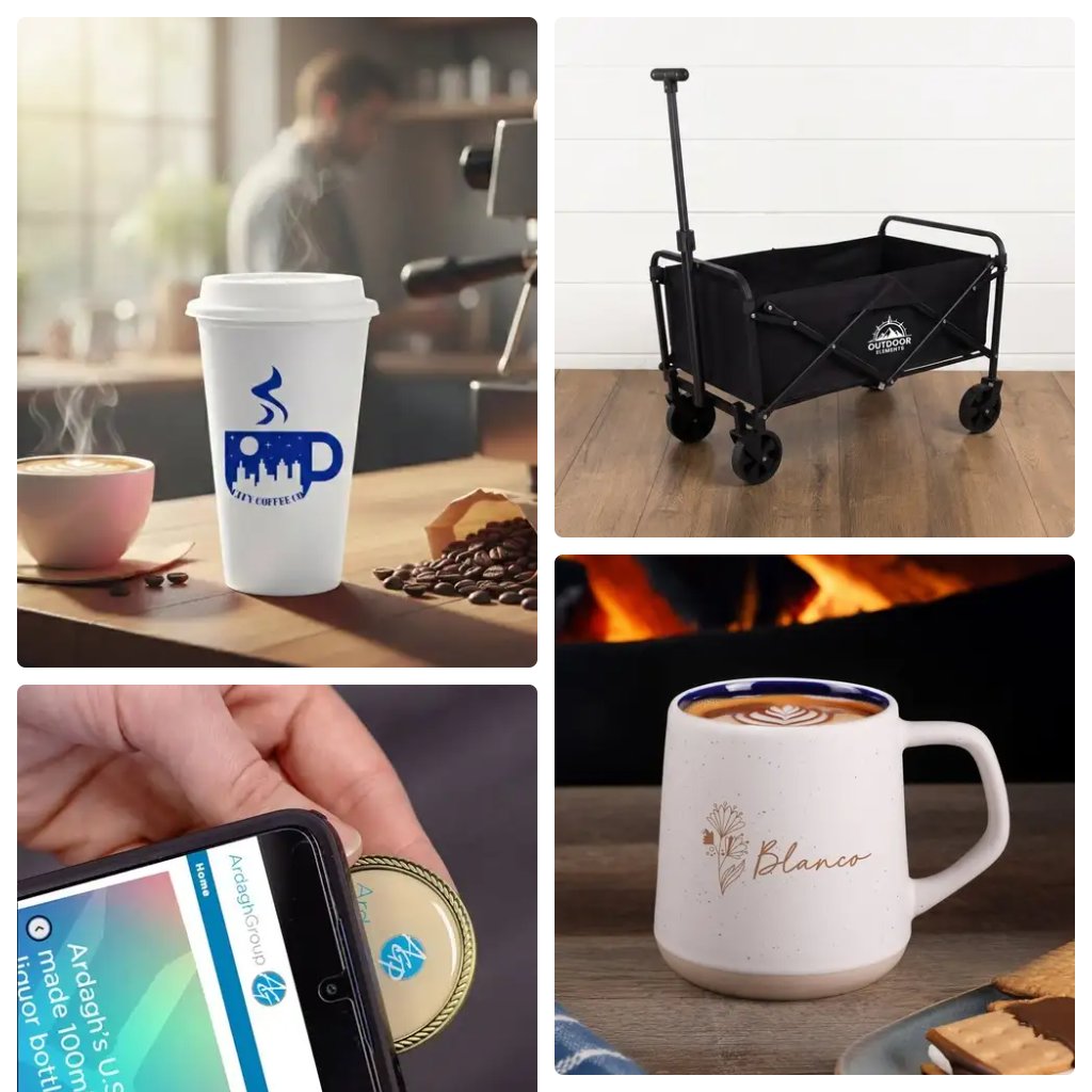 PicaMarketing's tweet photo. Our branded products are designed to bring together communities, inspire loyalty and celebrate achievement. https://t.co/Ps0WvrlWcE #promomarketing #wagons #nfccoins #mugs https://t.co/mBNlRikZdn
