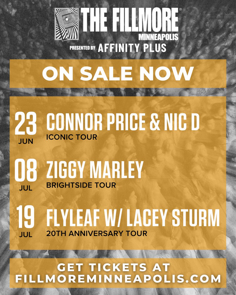 The Fillmore MPLS presented by Affinity Plus tweet media