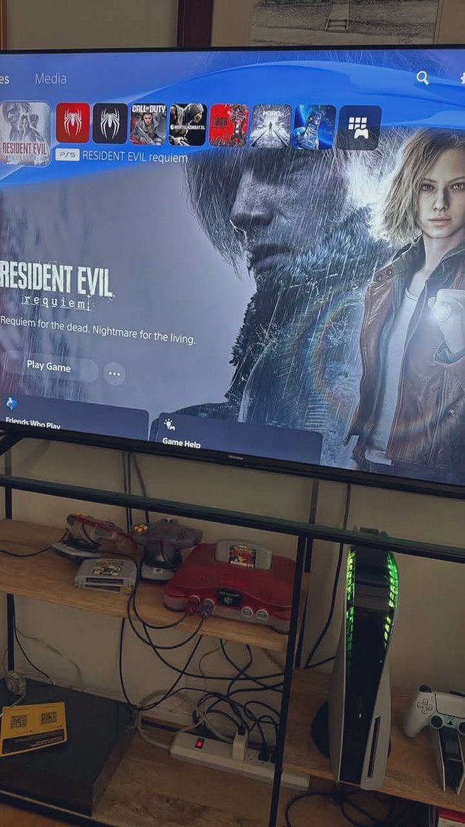 Ready to play #ResidentEvilRequiem after a nice #Pokemon30 direct 🌈🥳😄!