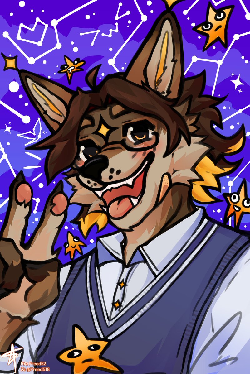 Freed518's tweet photo. Illustration of my new OC ✨

 #イラスト #ケモノ #furry  #illustration https://t.co/2mUgjfFboX