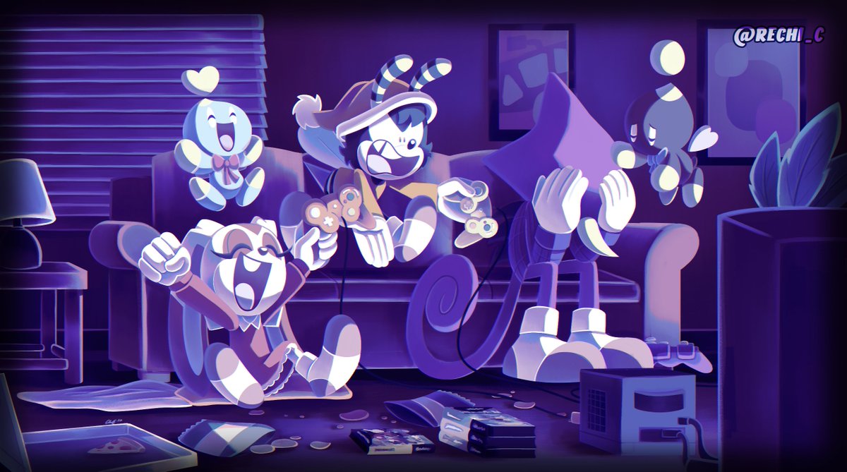 Game Night 🎮
(They're playing Mario Party btw)
#SonicTheHedgehog