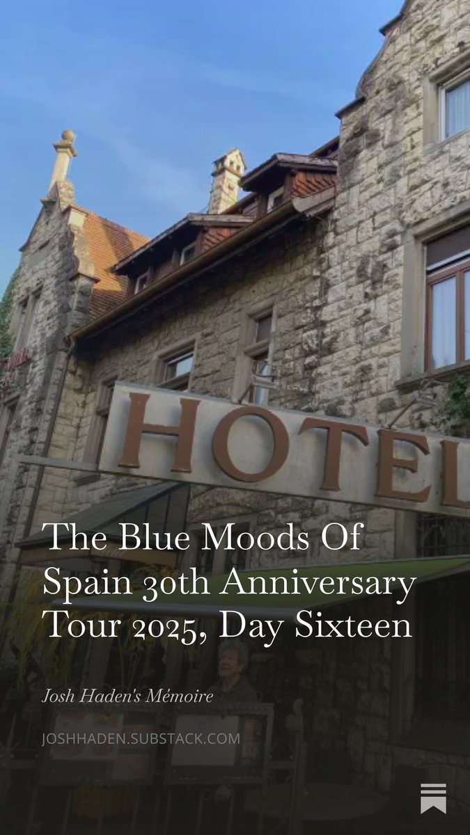 SPAINtheband's tweet image. The Blue Moods Of Spain 30th Anniversary Tour 2025, Day Sixteen, by @joshhaden

open.substack.com/pub/joshhaden/…

#spaintheband #thebluemoodsofspain #slowcore