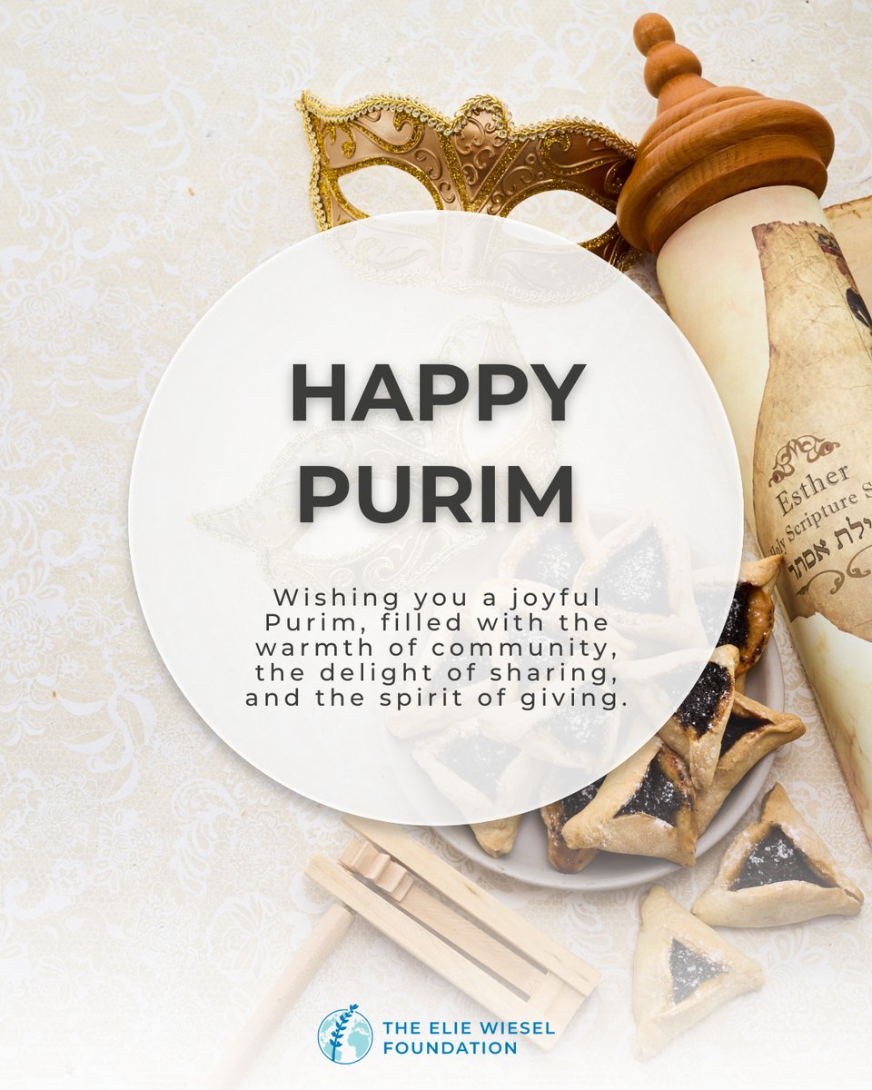 ElieWieselFoundation tweet media