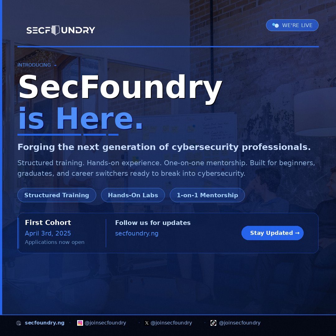 SecFoundry tweet media
