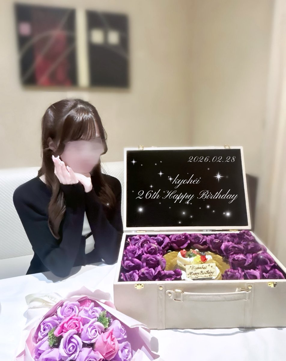ky0henyan_'s tweet photo. 恭平くん26歳おめでとう💜💜
 #高橋恭平誕生祭2026 
 #高橋恭平 
 #なにわ男子 https://t.co/I40hxBNsaF