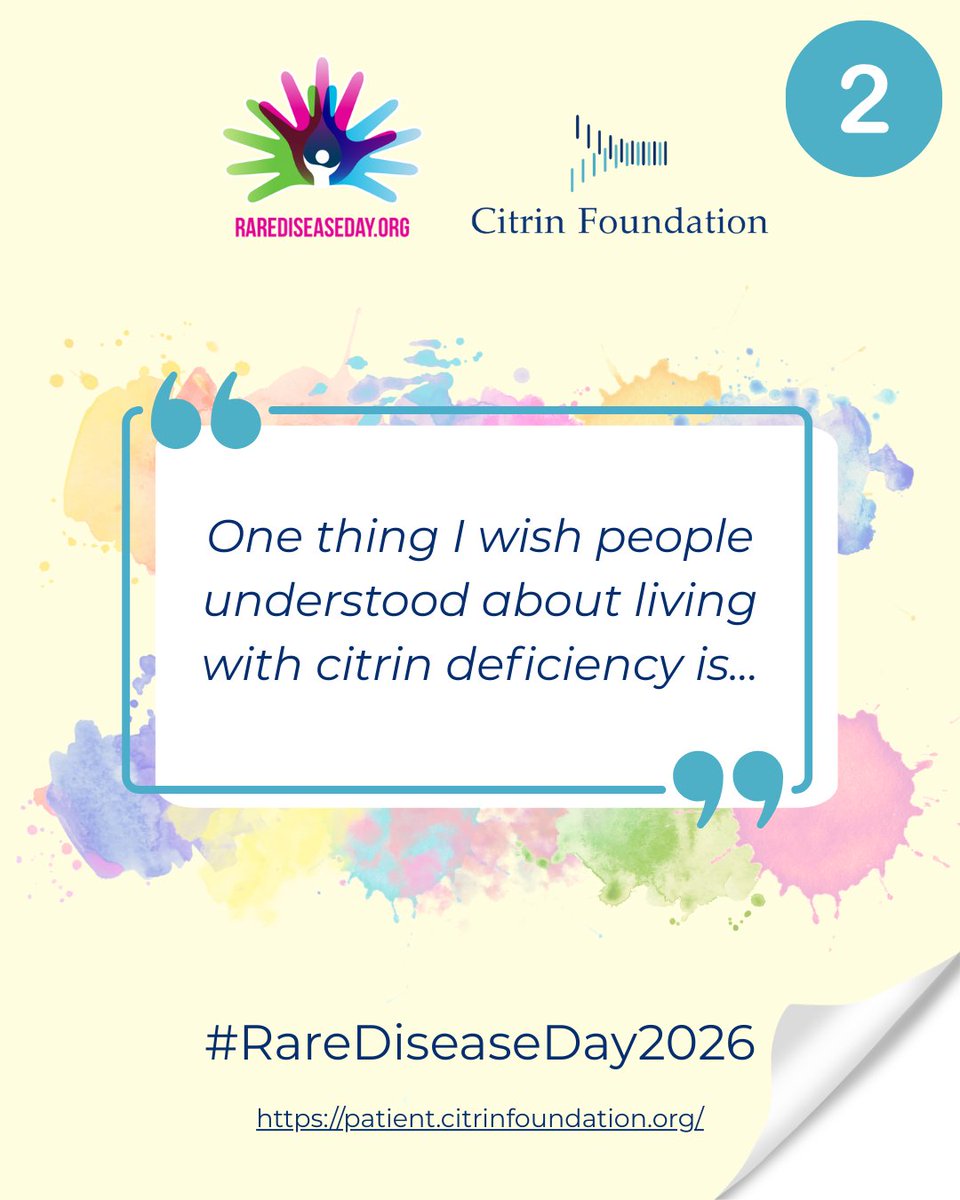 citrinfdn's tweet photo. The importance of having to listen to your body is something we can all somehow relate to.

#RareDiseaseDay
#CitrinDeficiency https://t.co/JEocYLMd6q