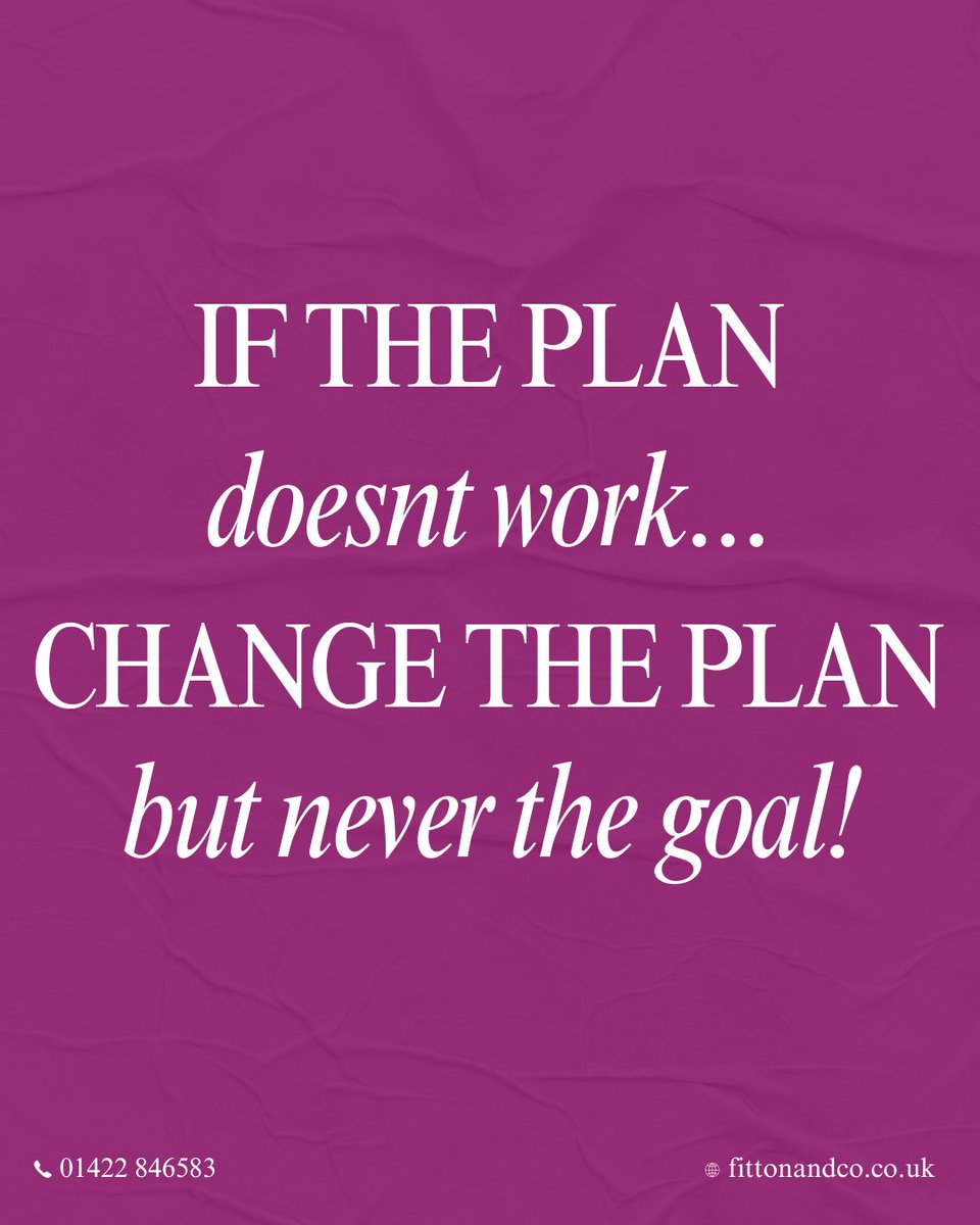 FittonandCo's tweet photo. Here’s some #mondaymotivation for you! 📷

When things don't go exactly as you'd planned, remember that challenges and obstacles are sent to help us learn and grow.

Use setbacks as an opportunity to reflect and help you improve in the future! 🤝

#FittonAndCo https://t.co/5m0HQiSsUc