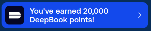 davedotsui's tweet photo. Week 5 points for @DeepBookonSui just dropped. Made a new wallet few days ago just for this. Received even 20,000 points🤣 If and when airdrop, wonder how points will convert. Any thoughts? 
@MrBreadSmith am I doing this right? https://t.co/XfeVKkZz8R