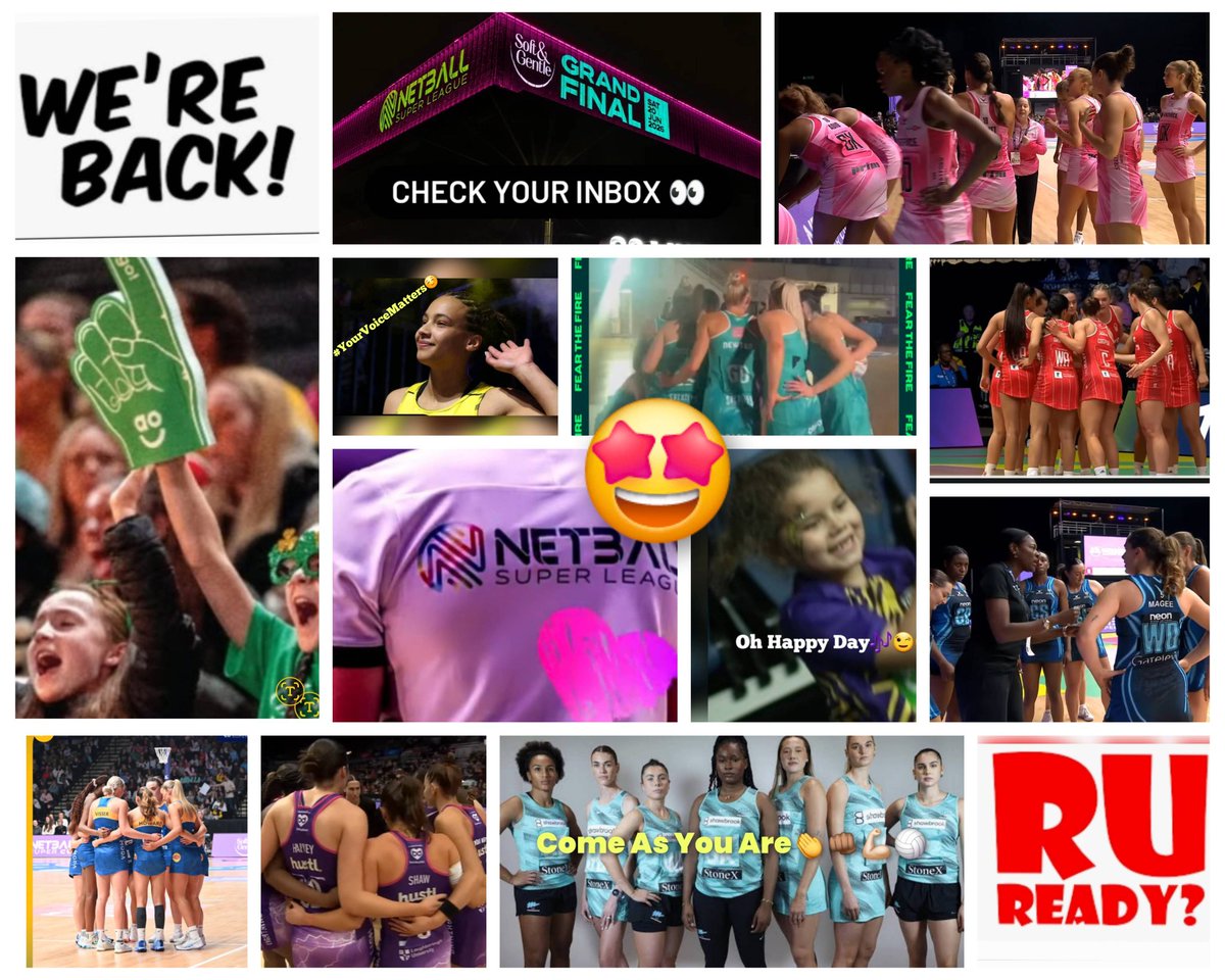 InTheChatTime's tweet photo. .@SkyNetball @BBCSport @Eagles_Netball @NetballSL
@CliveJonespr @Adelemarie1206 @messero6 @Jasmin81259024
@ClareHaynes101 Hey
#NetballFamily , Who else is EXCITED for @NetballSL 2.0 2026🙃 We #InTheChat #ReactionAFTERTheAction would like to wish everyone a GREAT Season🤩 https://t.co/t1PUa2lgsQ