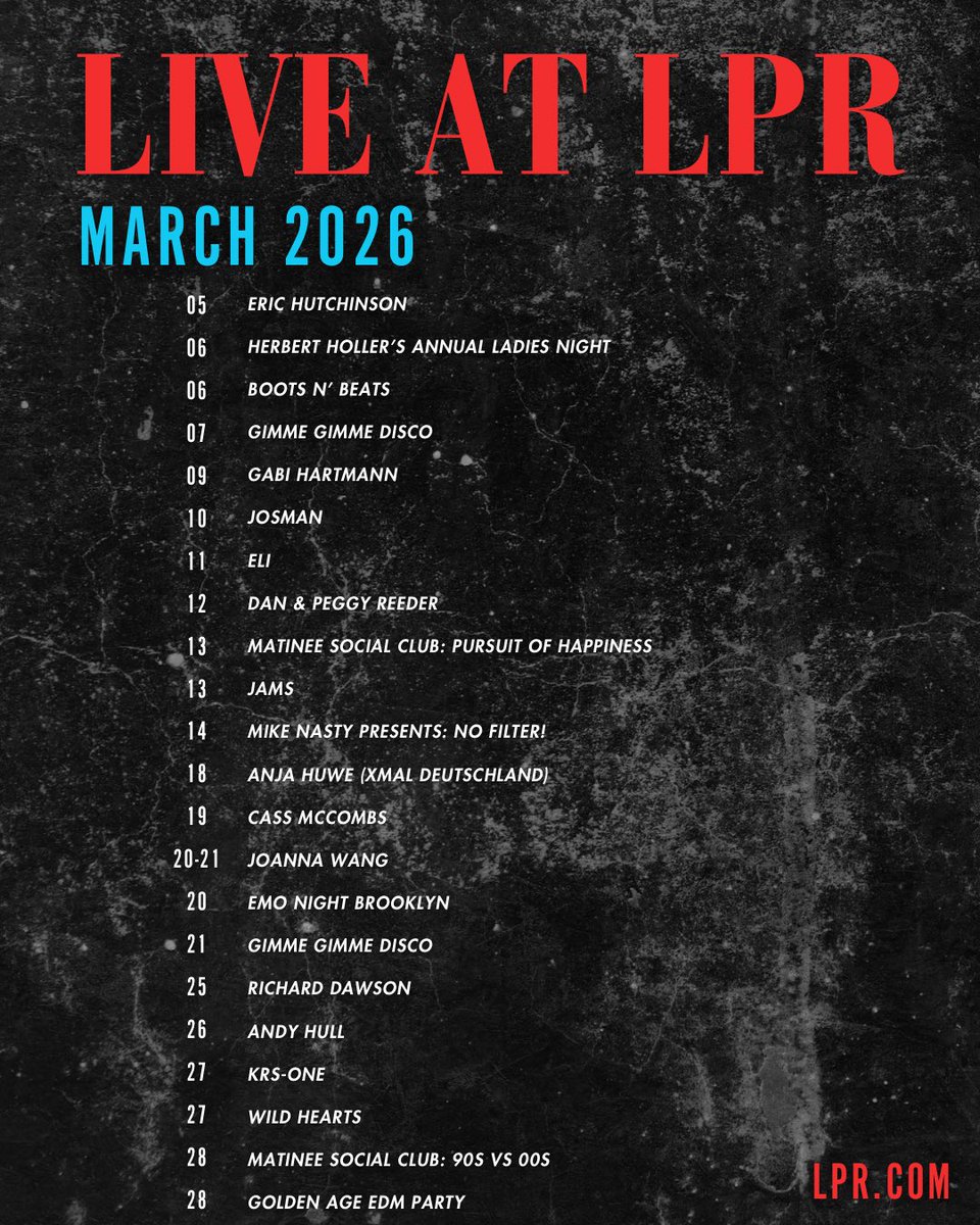 (Le) Poisson Rouge tweet media