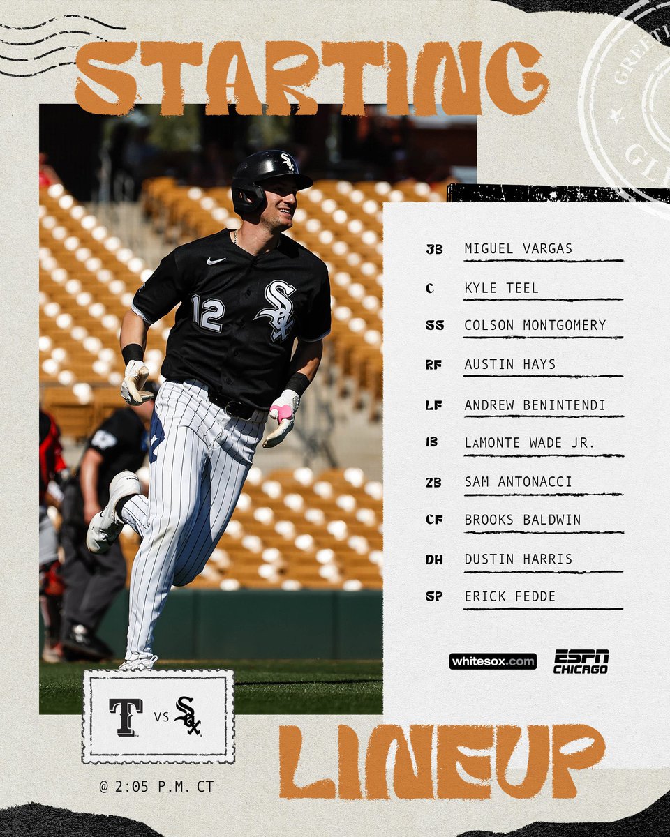 WHSDiamondBB's tweet photo. Some interesting matchups are possible today in Spring Training (Cactus League) @Mgore181 on the bump and @BrooksBaldwin4 in CF looks intriguing 👀
#PackAlumni
#PackPride https://t.co/Wdb0EJSUTC