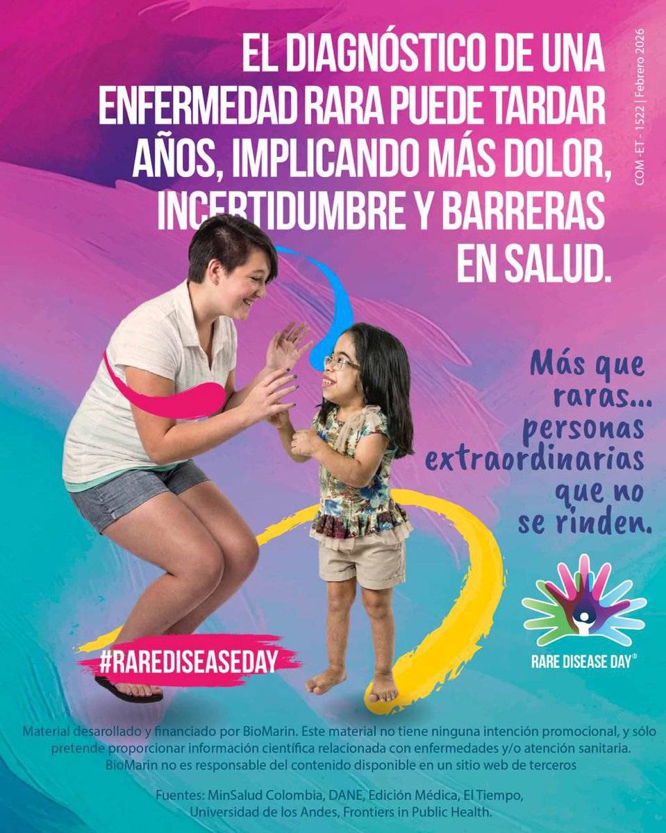#díamundialenfermedadeshuérfanas #rarediseaseday #18DMEH #UnMundoPorLasEnfermedadesHuérfanas #MasQueRarosExtraordinarios, #EnfermedadesRaras, #RareDiseaseDay, #DiaMundialEnfermedadesRaras, #RaroEsNoConocerlas