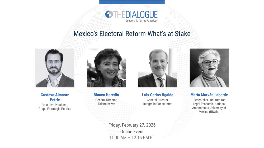 The Mexico Program at the Dialogue tweet media