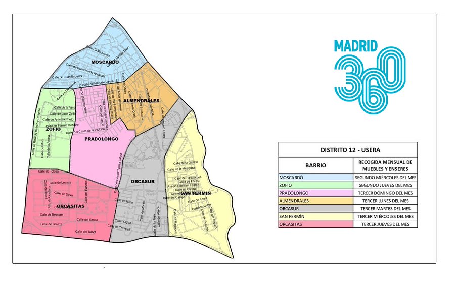 jmd_usera's tweet image. 🔊¿Tienes algún mueble que tirar...?
📍Recuerda que Madrid cuenta con un servicio municipal gratuito que recoge #muebles, electrodomésticos y #enseres, una vez al mes.
📌En #Usera, todos los días menos los martes y sábados. Entre las 21 y 23h

👉informate.madrid.es/7ub0l