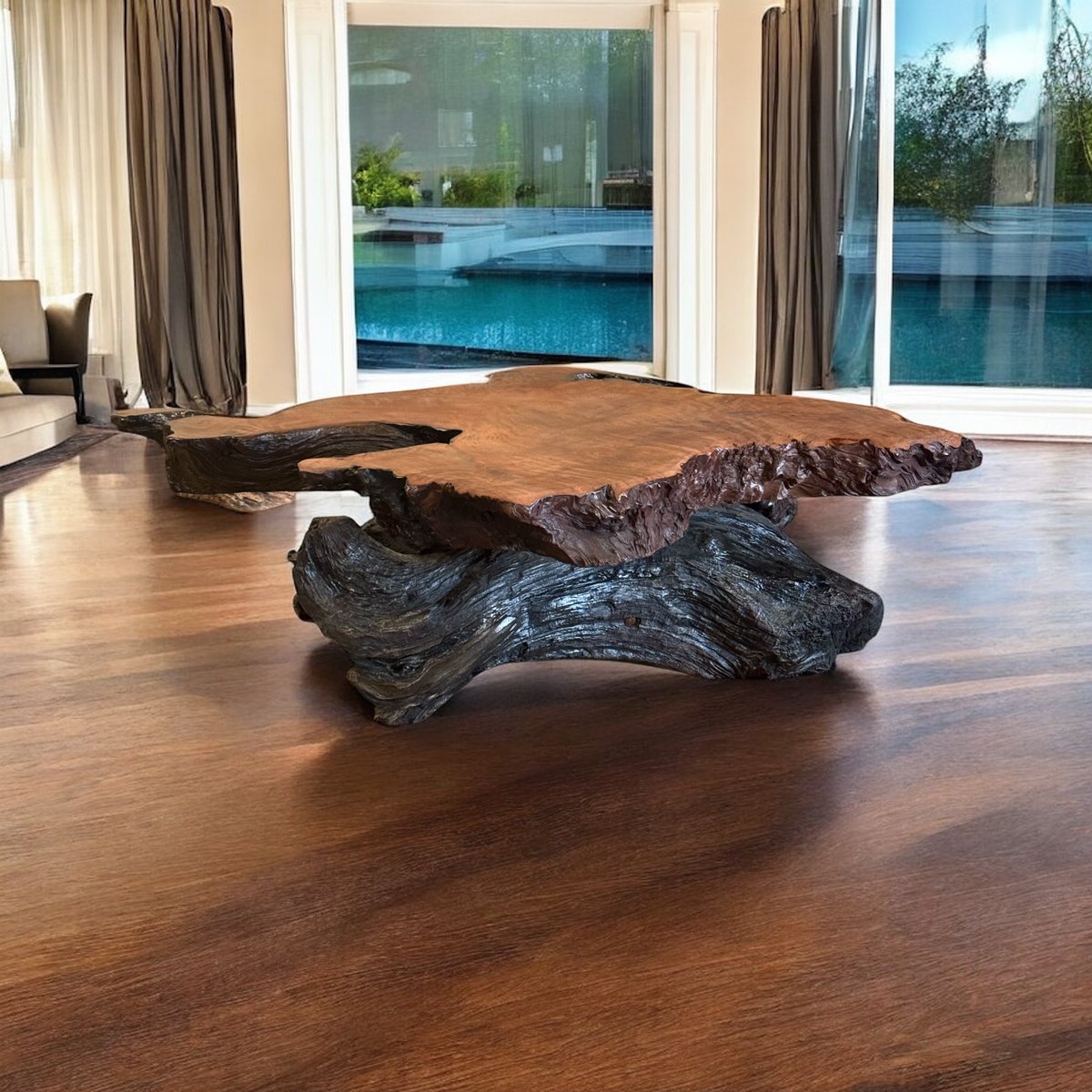 DecorDirect's tweet image. Rustic redwood burled live edge slab coffee tables.  Our team finished their restoration. Purchase one or both.   They came from California and were originally crafted back in the '60s.  How would you use these? 
#Redwood #DecorDirect #CoffeeTable #LiveEdge #Sarasota #LWR #Siesta