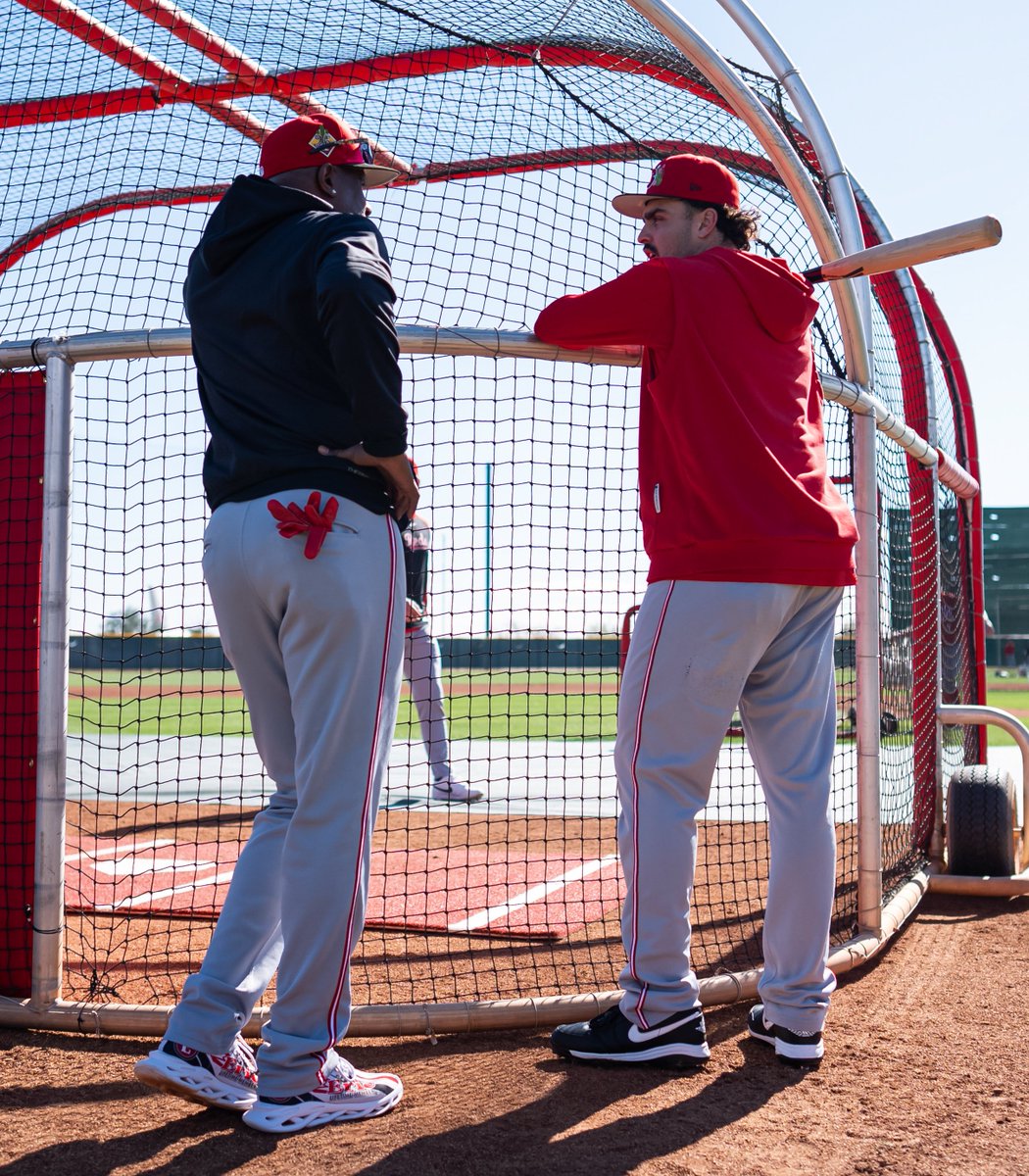 Lessons with a couple Reds Hall of Famers