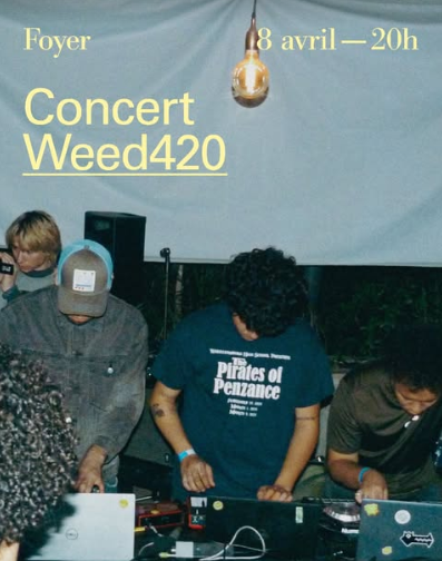desdelalejania's tweet photo. 8 DE ABRIL EN PARIS WEED420 CON LOS THUTANAKA........
@ Bourse De Commerce https://t.co/fQMLVHRExG