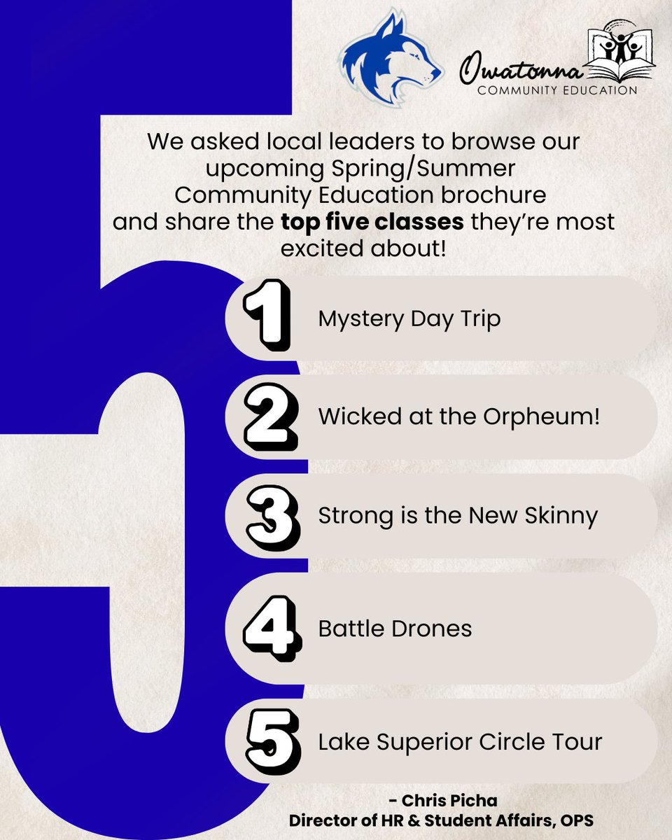 Owatonna Community Education tweet media