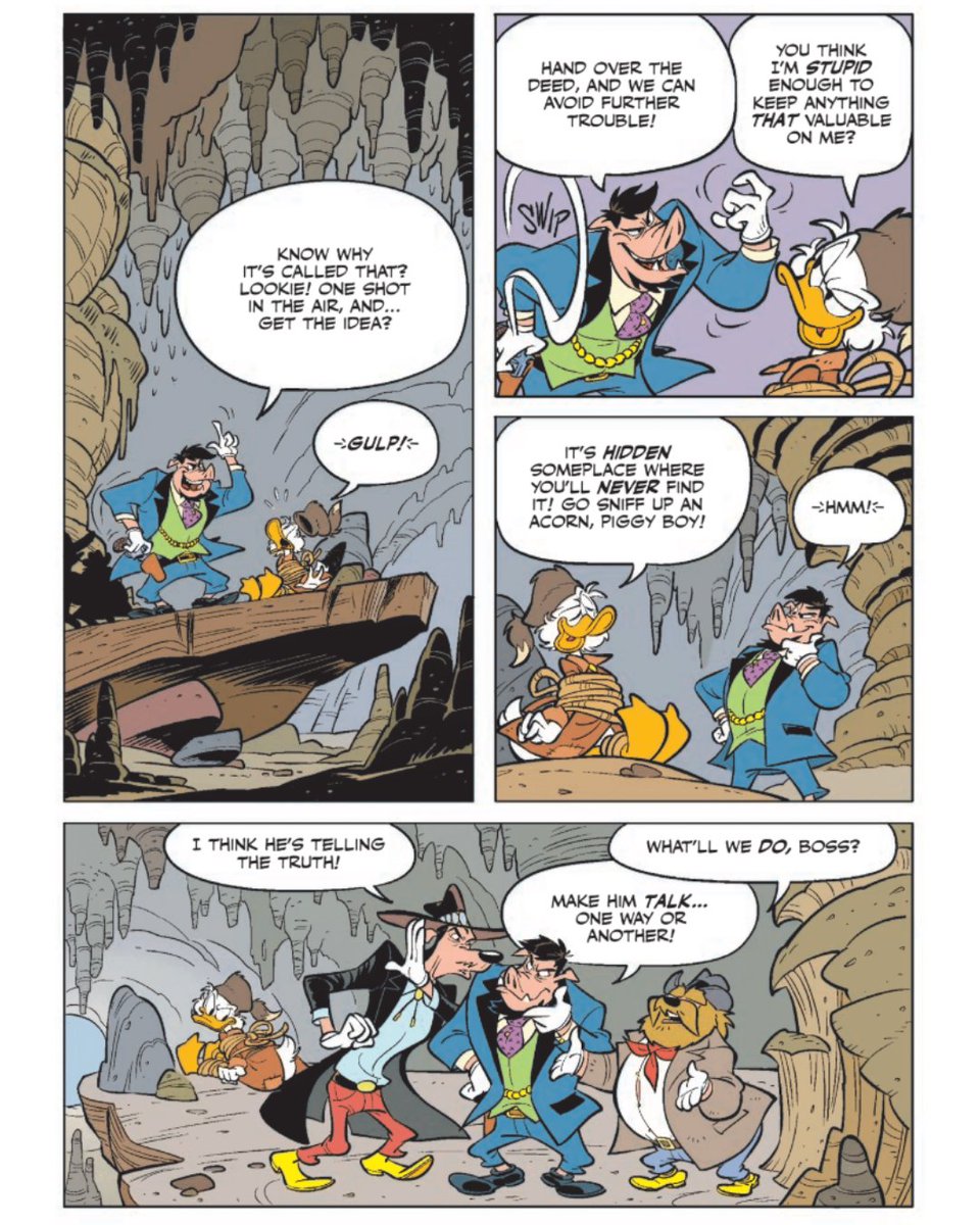 Uncle Scrooge is in quite a predicament! <a href="/AIPTcomics/">AIPT</a> has an exclusive preview of Uncle Scrooge Legacy #465: First Aiders of Dawson by Carlo Panaro (out now)--head to ow.ly/Lg5250YmM0n to see more ❤️