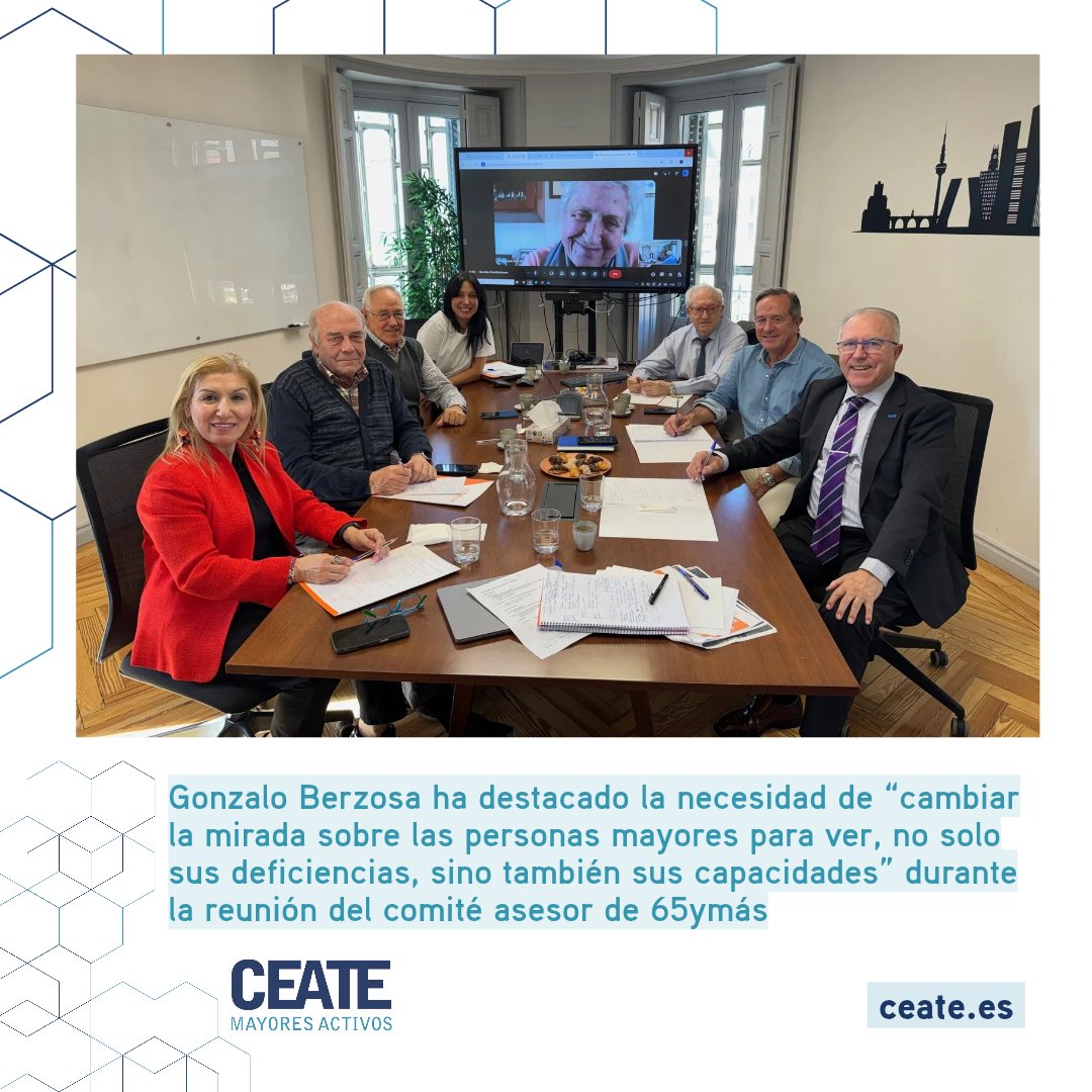CEATE - Mayores Activos. Un Valor en Alza tweet media