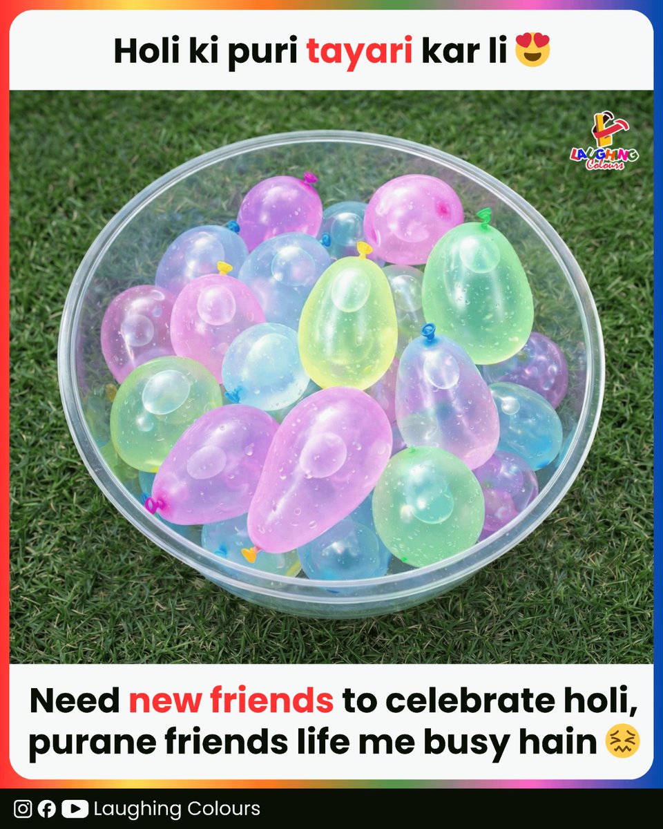 LaughingColours's tweet photo. Holi prep done 😍
#HoliVibes #FestivalFun #fblifestyle https://t.co/iwL5Gfx7Cp