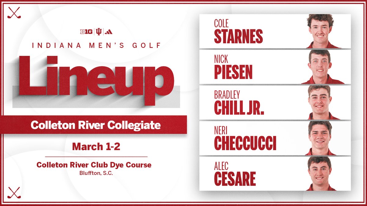 Indiana Men's Golf tweet media