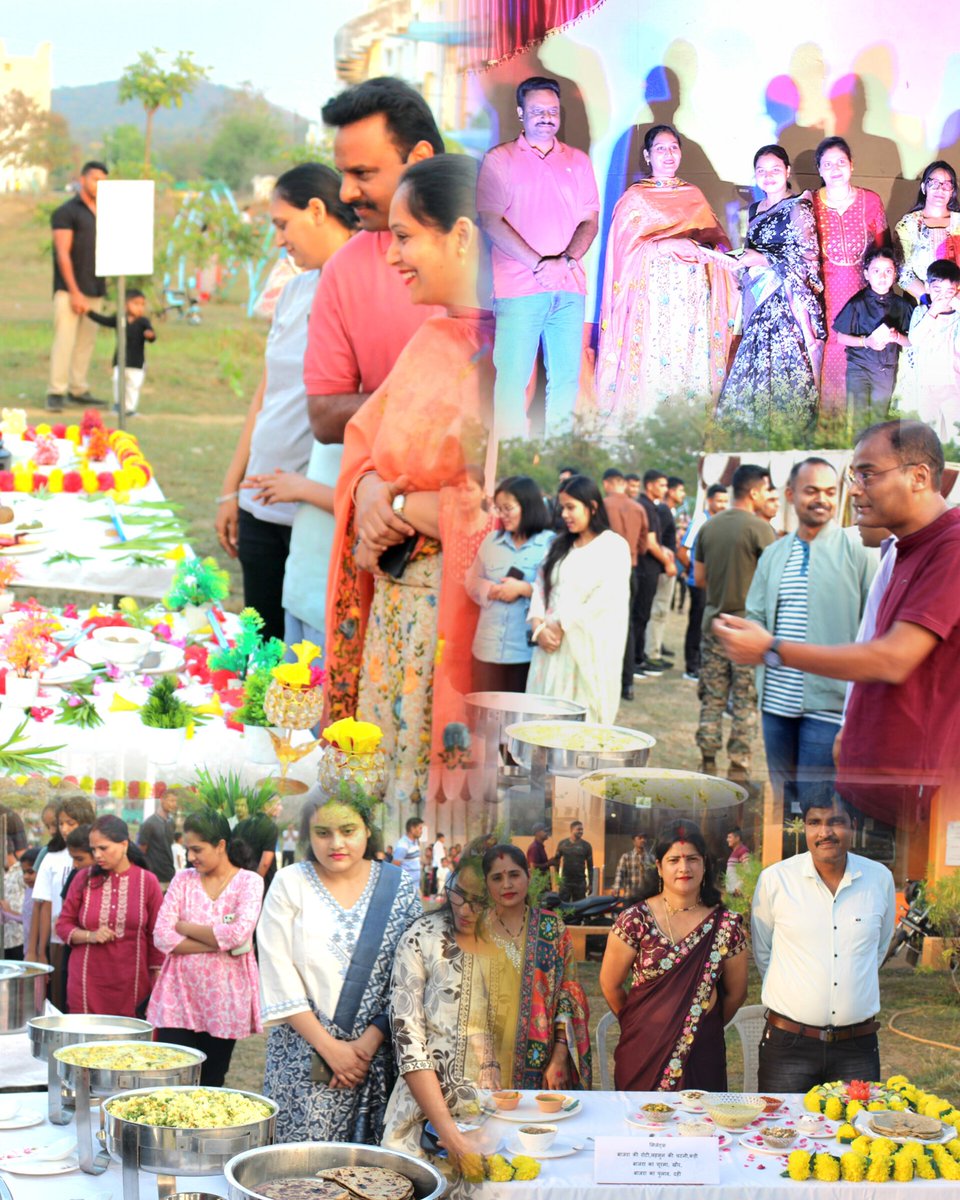 206CoBRAbn's tweet photo. Millets Mela Food Festival successfully organised at 206 CoBRA HQ, Bhandara 🌾
Proud families of our brave jawans showcased delicious millet-based dishes. Cultural performances and kids’ games added vibrant energy to the celebration.
#MilletsMela #CoBRA #Bhandara #HealthyIndia https://t.co/r58dt1NuUI