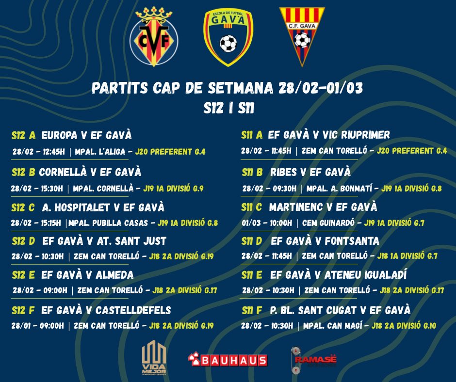 Escola Futbol Gavà tweet media