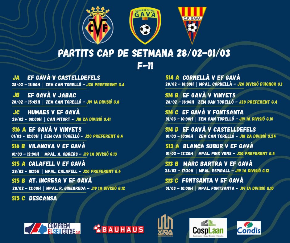 Escola Futbol Gavà tweet media