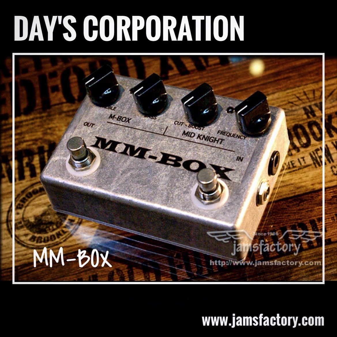 🎸USED NEW LINE UP✨ ✳DAY'S CORPORATION MM-BOX 🎸Atelier Z