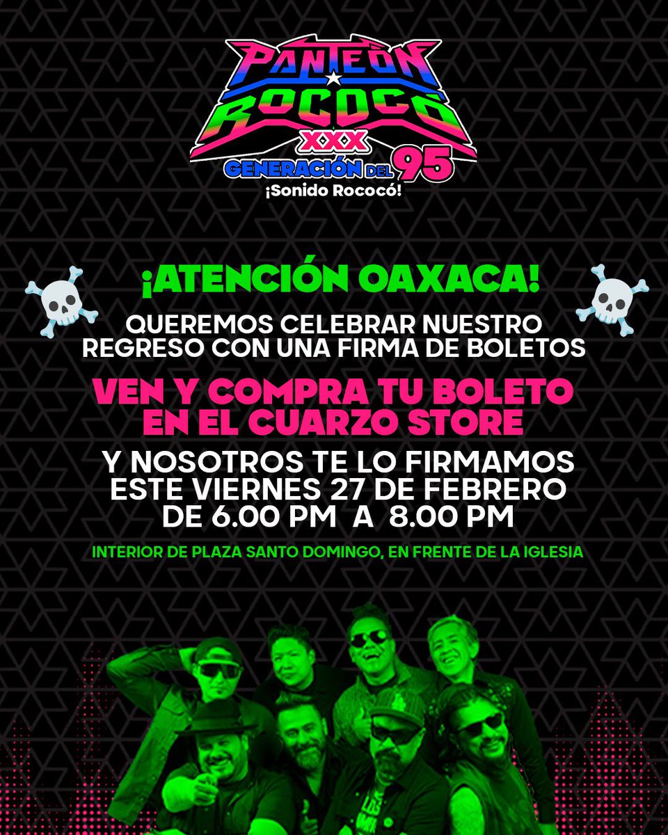 Panteón Rococó tweet media