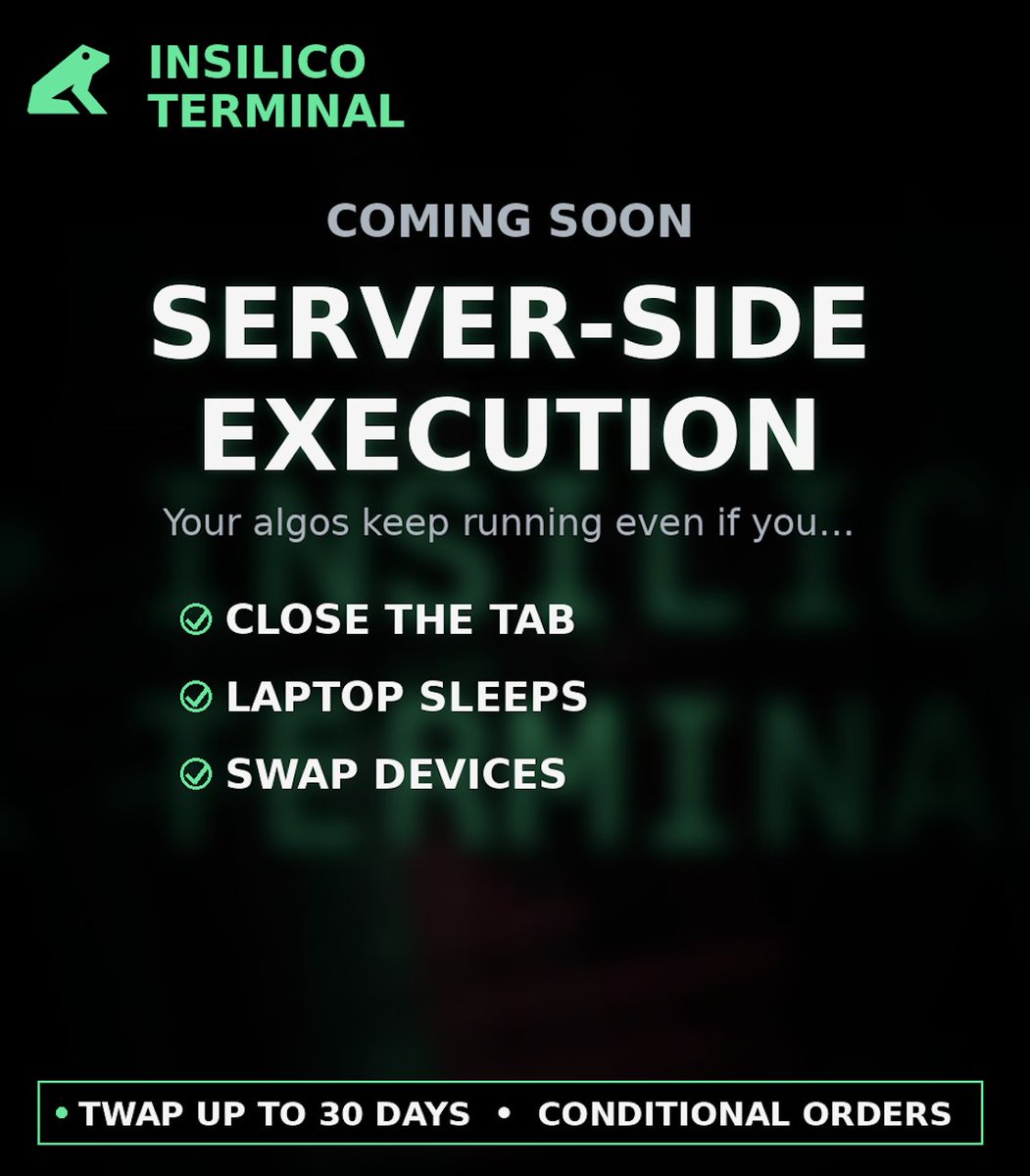 Insilico Terminal tweet media
