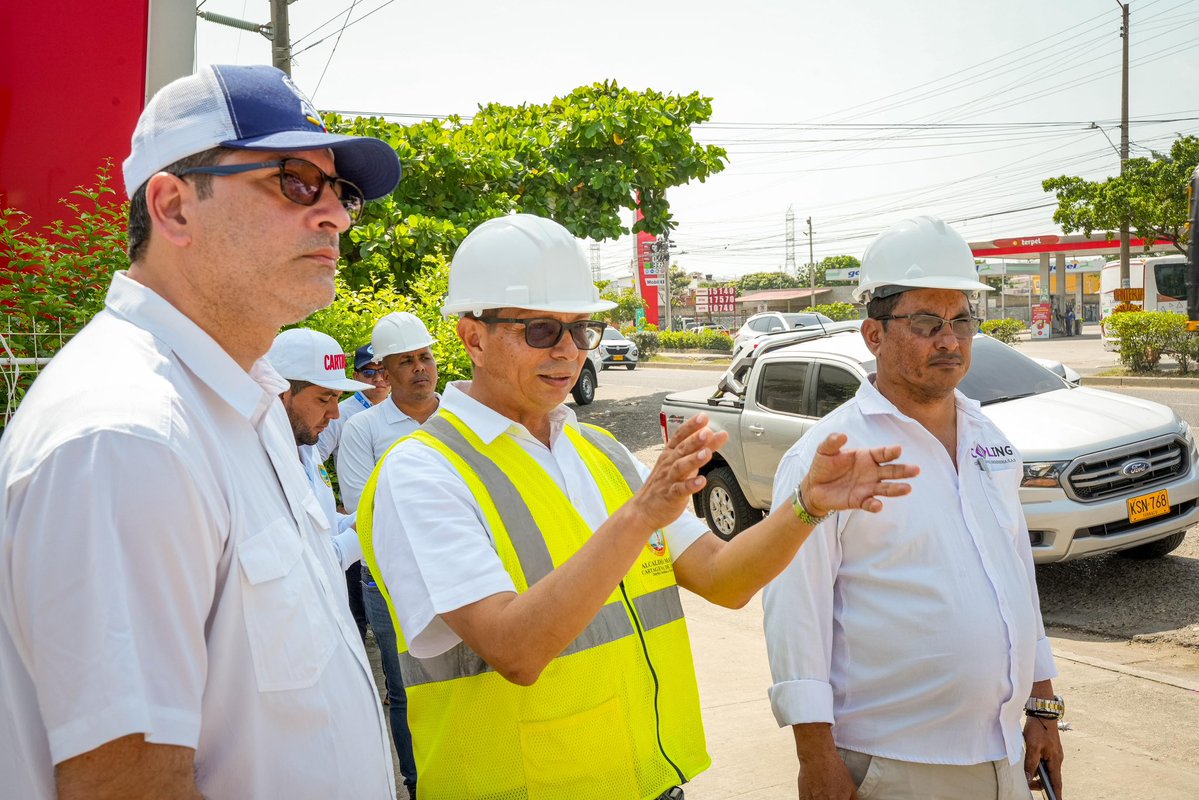 #ANIEnTerritorio 👷🏻‍♂️ Realizamos primera entrega de vías a la <a href="/AlcaldiaCTG/">Alcaldía de Cartagena</a> dentro del proceso de reversión de la concesión <a href="/aucaribe/">Autopistas Del Caribe</a> 🚘 . Los tramos Calicanto y Ternera – SAO, que suman 3,84 km, pasan oficialmente a la administración del Distrito.