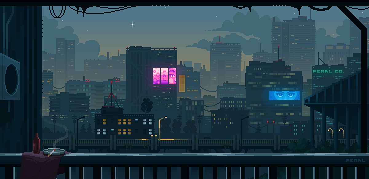 After work...

#Pixelart #Aseprite