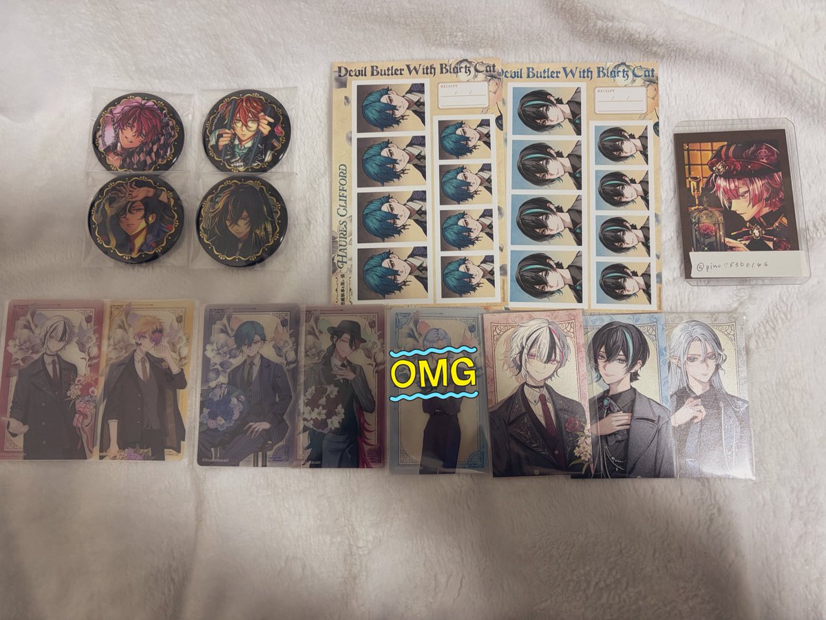 交換】悪魔執事と黒い猫 あくねこ 4周年 4th Anniversary クリアカード