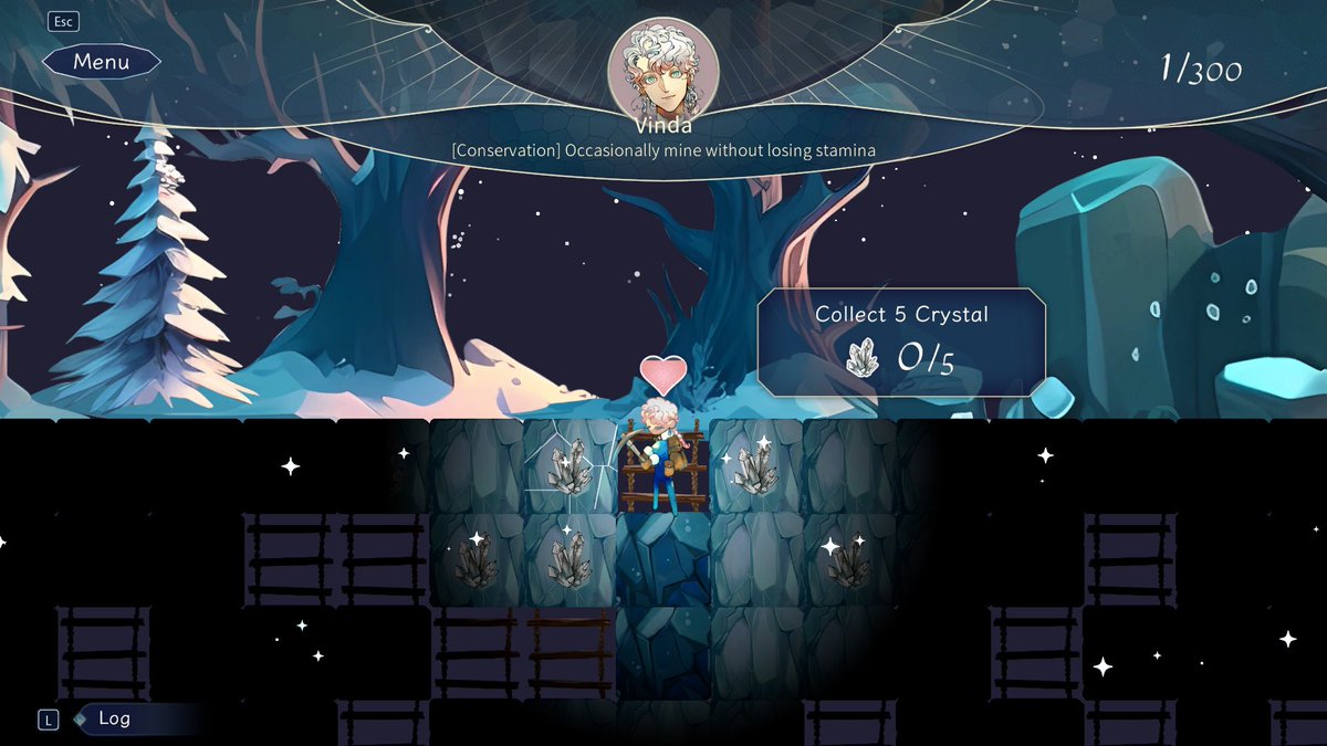 paochanzzz's tweet photo. Released Thaw ❄✨
A quiet, gentle mining visual novel that brings small moments of achievement to sleepless nights.
Mine ores, offer them to the crow, read the story, and upgrade your gear 📖⛏
Clear in about 1 hour ⌛ #Thaw #indiegame #screenshotsaturday
https://t.co/NWMubzvJk6 https://t.co/c2xSwZ3KVU