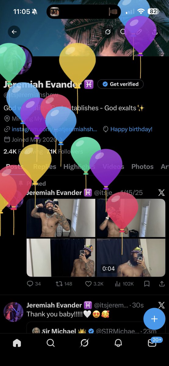 Jeremiah Evander ♓️ tweet media