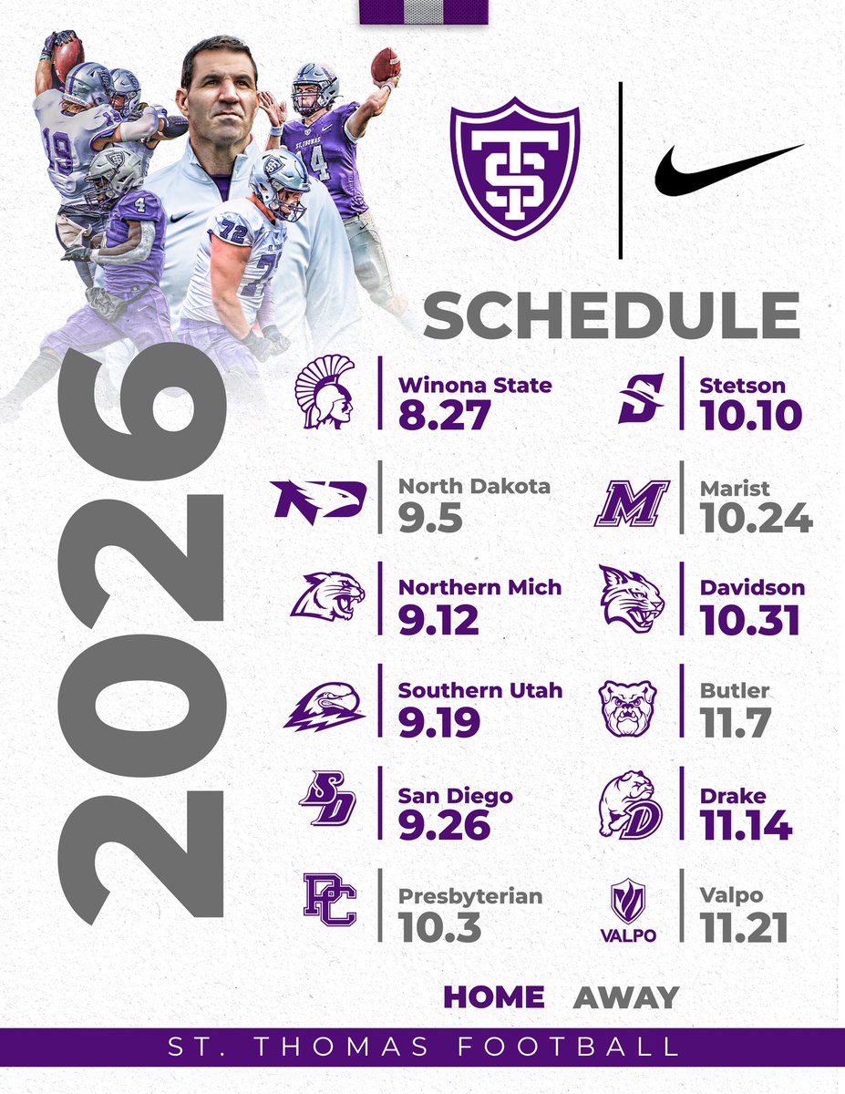 St. Thomas Football tweet media