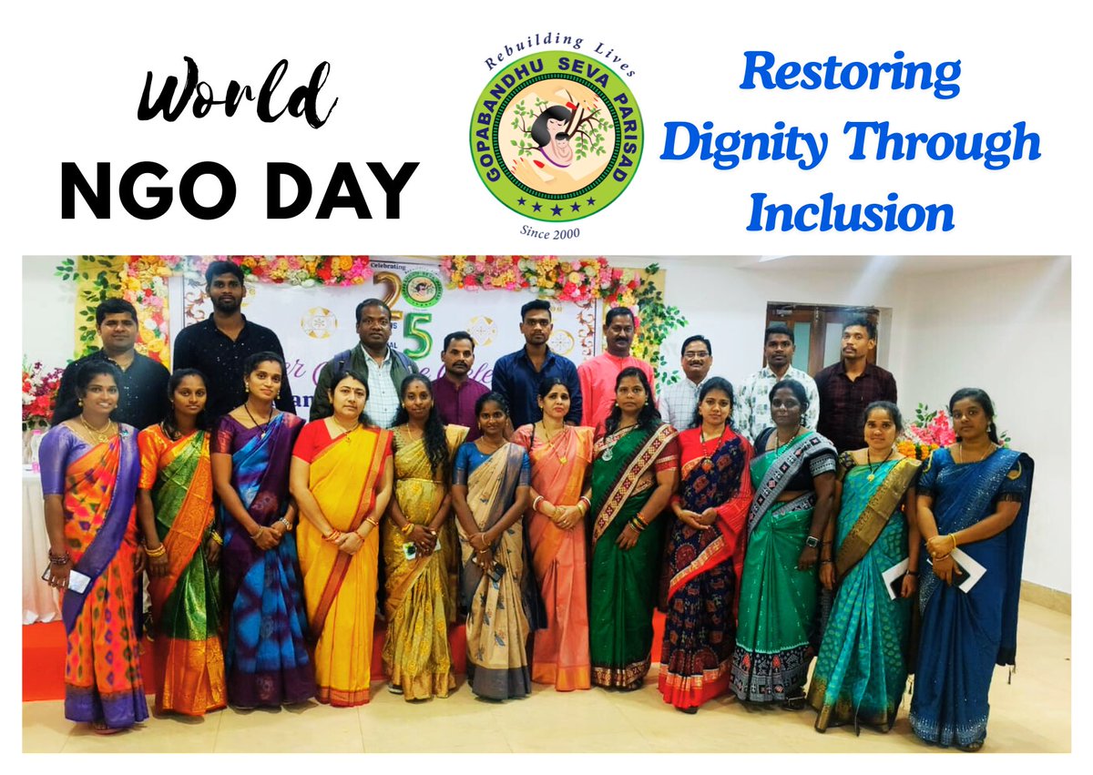 gspodisha's tweet photo. Wishing all the development professionals a very happy NGO Day https://t.co/ijhbiCD1i4