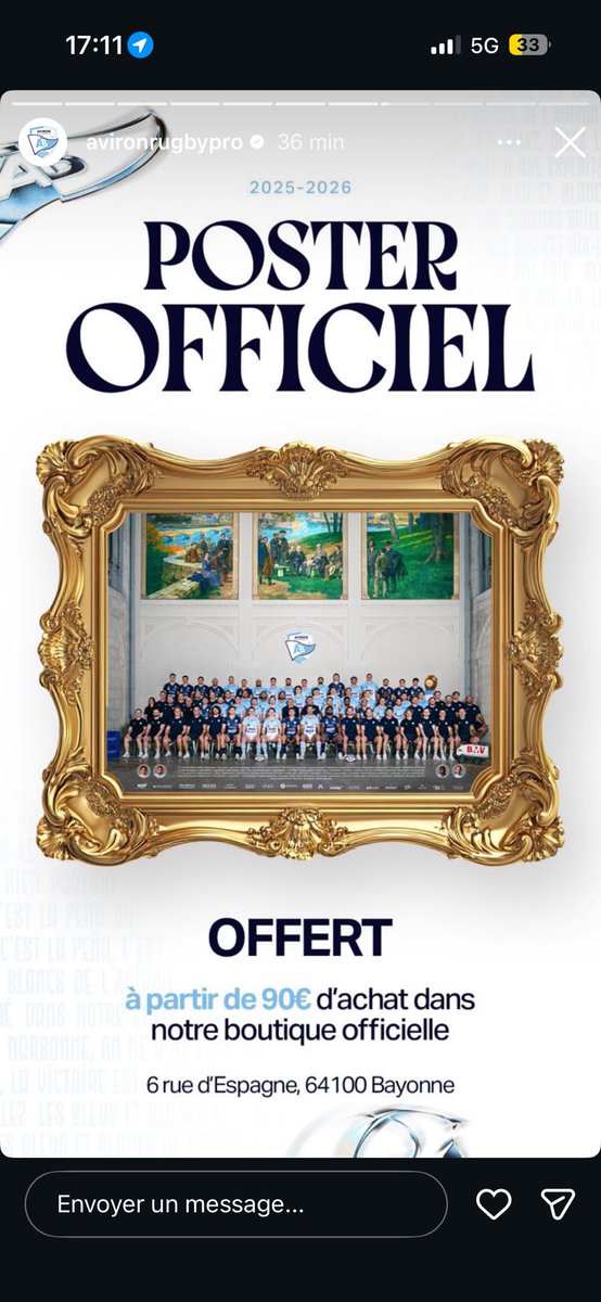 C’est pour financer le budget de la com ?