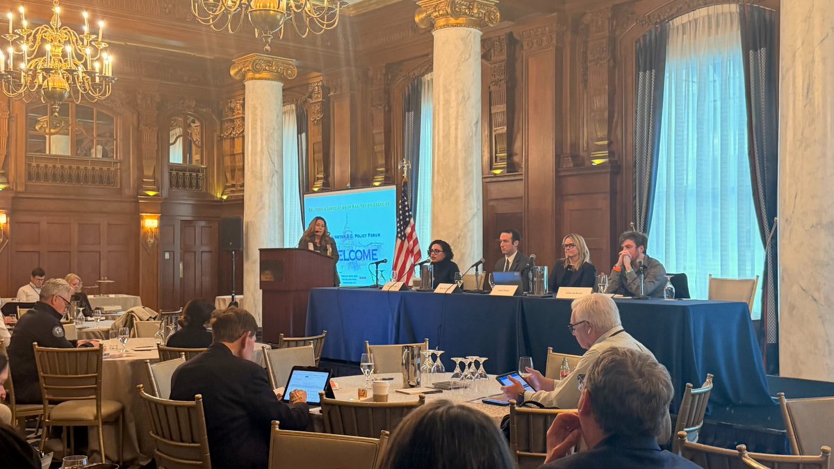 CRESenergy's tweet photo. This week, CRES Director of Government Relations @_Ryan_McManus_  joined @CASA_CleanWater for a panel to highlight the importance of comprehensive and project agnostic permitting reform. Greater certainty throughout the permitting process is top of mind for not just energy, but all U.S. infrastructure.