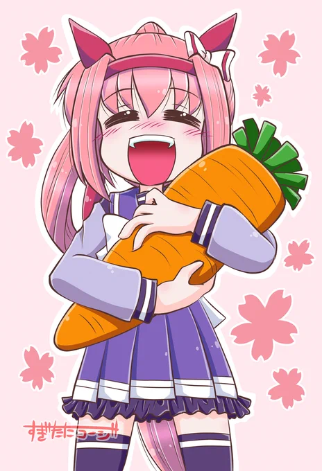 少し遅れましたがお誕生日おめでとうございます #ハルウララ生誕祭2026 #ウマ娘