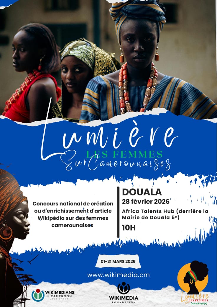 Wikimedians of Cameroon User Group tweet media
