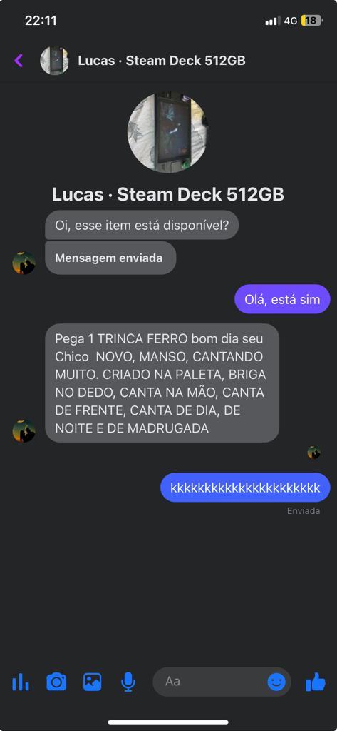 brunotaranto's tweet photo. @nevandu @leiaoanuncio Já me ofereceram um trinca ferro bom dia seu Chico https://t.co/i9Y56ISpn4