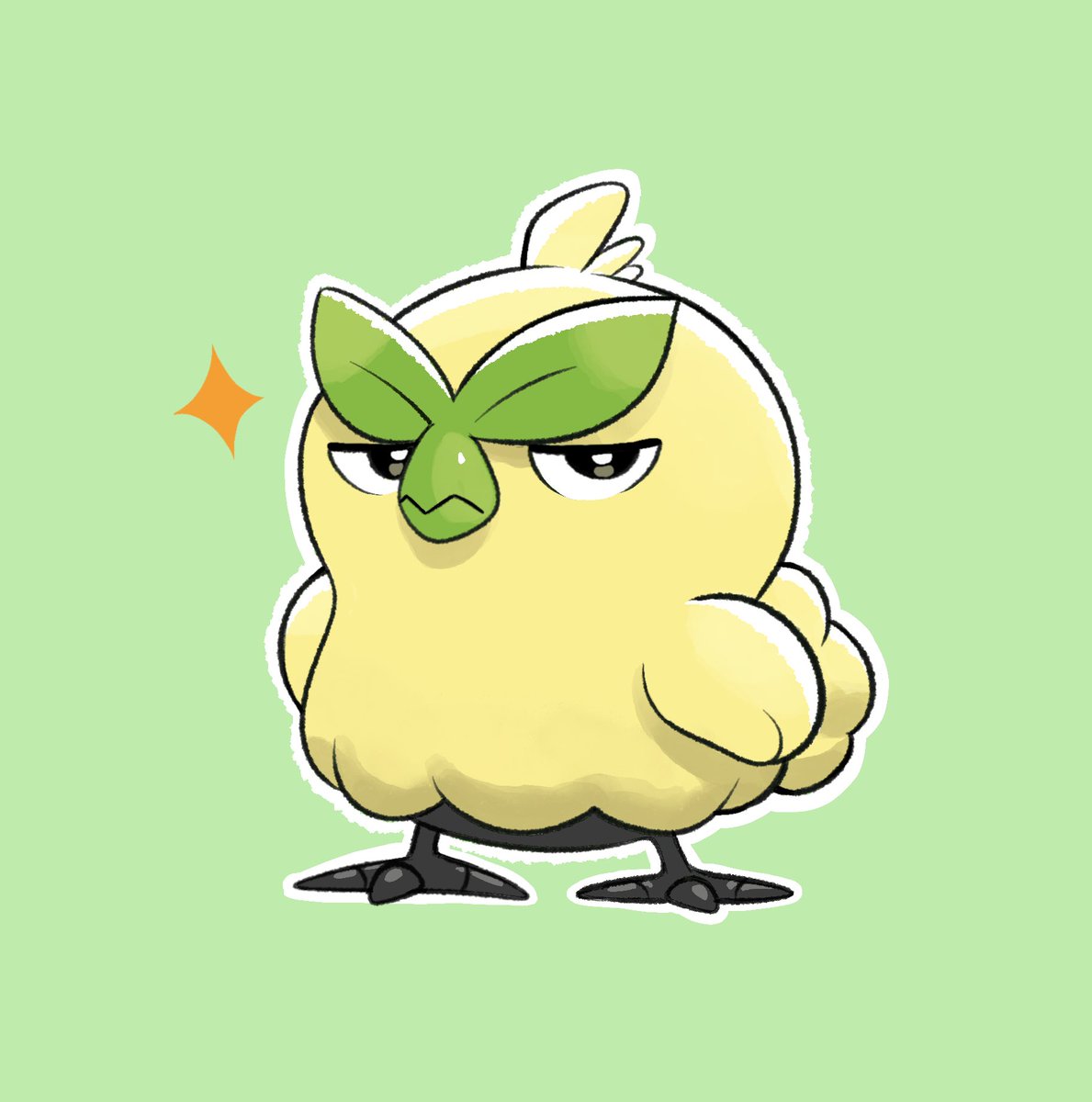 Kinmeki's tweet image. BROWT (angry bird) 

#PokemonWindsWaves